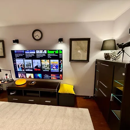 Apartamento View 4 Panorama 85'tv Wifi 2 Gbs Netflix Hbo Skyshowmax