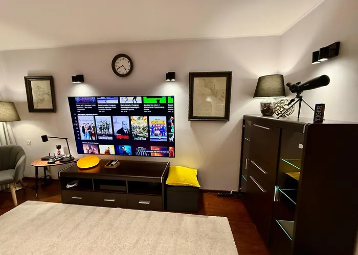 Apartamento View 4 Panorama 85'tv Wifi 2 Gbs Netflix Hbo Skyshowmax